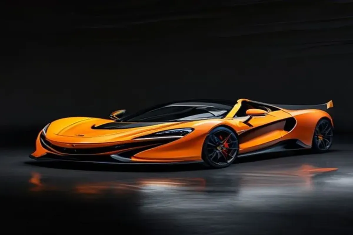 Anna Vermeer met haar McLaren 570S