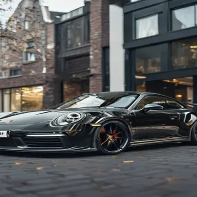 Porsche 911 Turbo van Jan